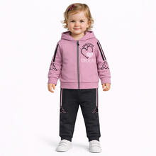 TUTA NEONATO LAYETTE KAPPA INVERNALE CON CAPPUCCIO E ZIP 