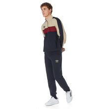 TUTA UOMO FELPA GARZATA FULL ZIP 
