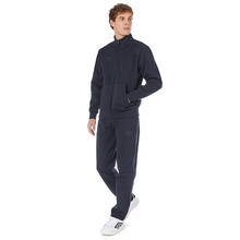 TUTA UOMO FELPA GARZATA FULL ZIP 