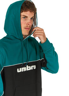 TUTA UOMO FELPA NON GARZATA CON CAPPUCCIO 