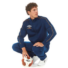 TUTA UOMO FELPA NON GARZATA FULL ZIP 