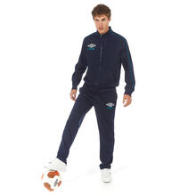 TUTA UOMO FELPA NON GARZATA FULL ZIP 