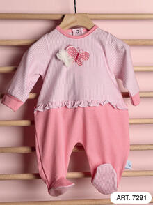 TUTINA NEONATA IN PURO COTONE 