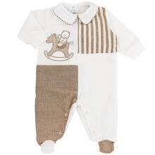TUTINA NEONATO ESTIVA IN PURO COTONE 
