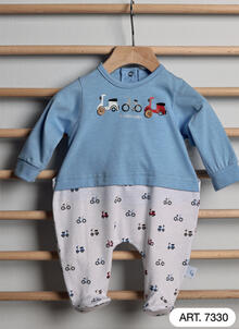 TUTINA NEONATO IN PURO COTONE 