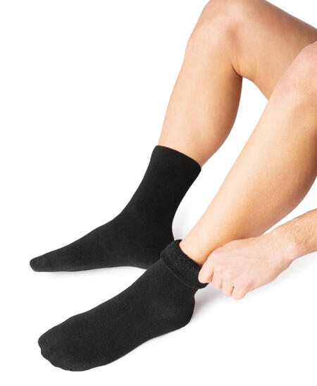 calza-uomo-corta-termica-cotone-caldo-spugna-interna