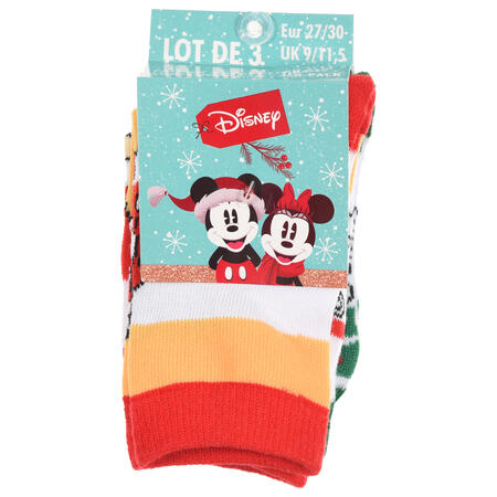 calzino-corto-bimbo-mickey-caldo-cotone-natale