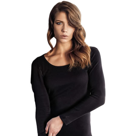 camiciola-donna-manica-lunga-cotone-interlock-bordo-raso-27089