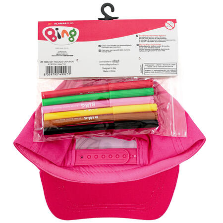 cappello-bimba-bing-da-colorare--6-pennarelli-regalo