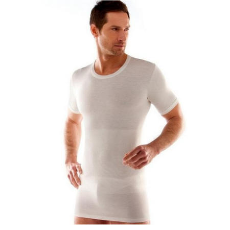 maglia--uomo-mezza-manica-misto-lana-50-lana-leggera