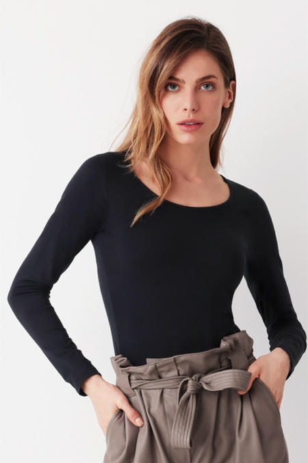 maglia-donna-cotone-bielastico-garzato