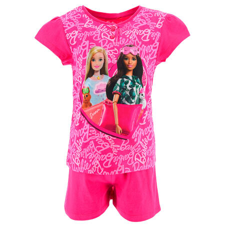 pigiama-bimba-corto-barbie