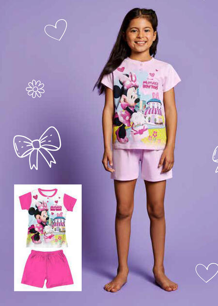 pigiama-bimba-corto-minnie-66647