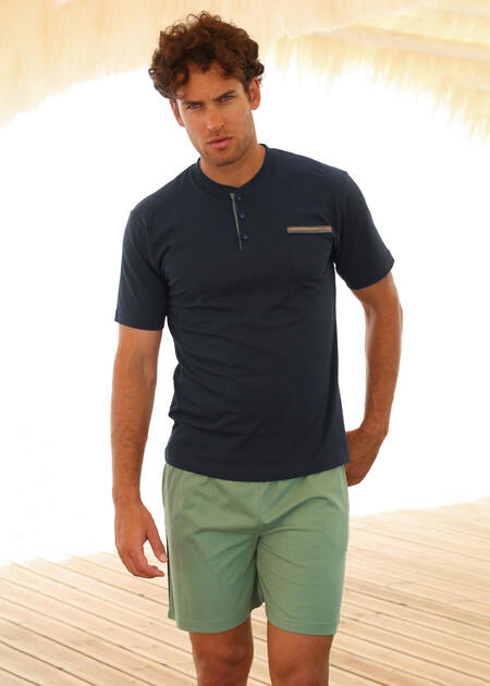pigiama-uomo-mezza-manica-pantaloncino-66224