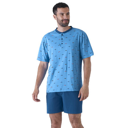 pigiama-uomo-mezza-manica-pantaloncino-58043