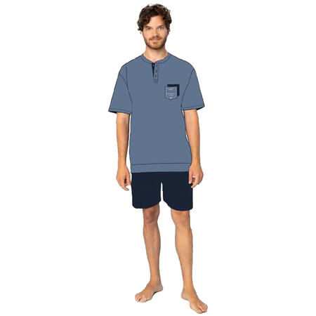 pigiama-uomo-mezza-manica-pantaloncino-61815