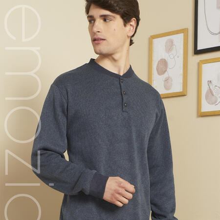 pigiama-uomo-punto-milano-con-bordi-polso-e-caviglia-55308