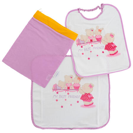set-asilo-bavettatovaglietta-sacchetto-62831