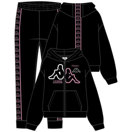 tuta-ragazza-felpa-kappa-zip-e-cappuccio