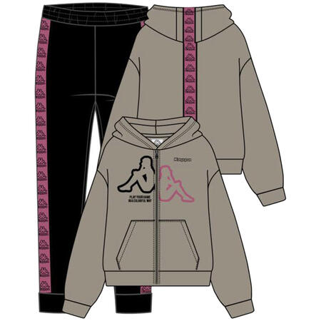 tuta-ragazza-felpa-kappa-zip-e-cappuccio