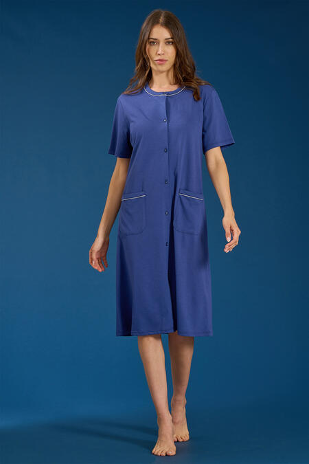 vestaglia-donna-jersey-mezza-manica-abbottonata
