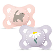 2 SUCCHIETTI 2-6 MESI SILICONE MAM ORIGINAL 
