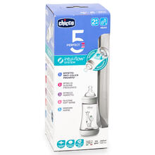 BIBERON ANTICOLICA P5 NEUTRO 240 ML FLUSSO MEDIO SILICONE 