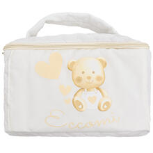 BORSA MAMMA TESSUTO STAMPATO IN MISTO SETA 