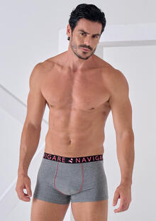 BOXER UOMO MODA IN COTONE ELASTICIZZATO 