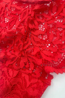 BRASILIANO DONNA PIZZO ROSSO NATALE 