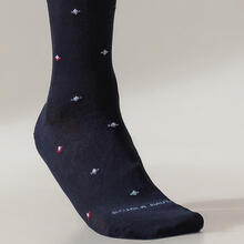 CALZA UOMO CORTA COTONE ELASTICIZZATO 