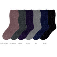 CALZINO DONNA  SOFT IN CINIGLIA LUREX