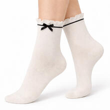 CALZINO DONNA CORTO CALDO COTONE 