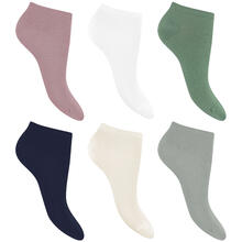 CALZINO DONNA CORTO COTONE BAMBOO 3PACK 