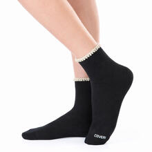 CALZINO DONNA CORTO SMOLLATO COTONE MERCERIZZATO 