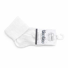 CALZINO NEONATO TRIPLO RISVOLTO 100% COTONE 