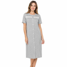 CAMICIA DA NOTTE DONNA CLINICA JERSEY 