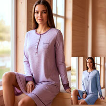 CAMICIA DA NOTTE DONNA INTERLOCK 