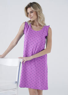 CAMICIA DA NOTTE SPALLA LARGA JERSEY IN SCATOLA 