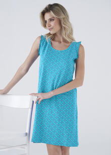 CAMICIA DA NOTTE SPALLA LARGA JERSEY IN SCATOLA 