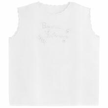 CAMICINA DELLA FORTUNA IN PURO COTONE CON RICAMO A MANO 