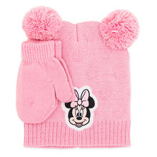 CAPPELLINO NEONATA + MUFFOLA MINNIE 