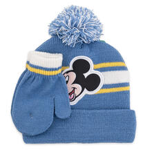 CAPPELLINO NEONATO + MUFFOLA MICKEY 