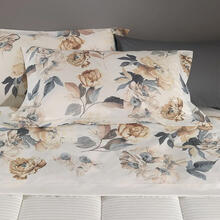 COMPLETO LETTO 2 PIAZZE COTONE CALDO 58 FILI 