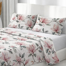 COMPLETO LETTO 2 PIAZZE COTONE SOPRA CM 240X300 