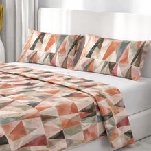 COMPLETO LETTO 2 PIAZZE COTONE SOPRA CM 240X300 