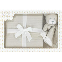 COPERTA NEONATO CULLA 75X90 CM + DOU DOU 