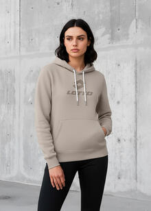 FELPA DONNA GARZATA CAPPUCCIO 