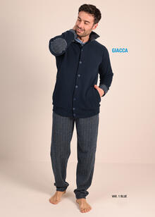 GIACCA UOMO JACQUARD ABBOTTONATA 