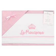 LENZUOLO 3 PZ CULLA 90X120 CM RICAMATO 